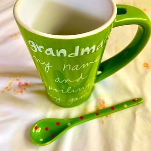 “Spoiling Grandma” Mug & Spoon